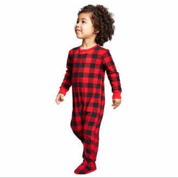 🆕EDDIE BAUER BABY SLEEPERS in Buffalo Plaid! Comfy, Warm & Well made! 6 Months - Picture 4 of 14
